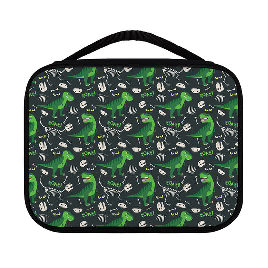 T-Rex And Dino Fossil Pattern Print Classic Bible Case