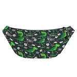 T-Rex And Dino Fossil Pattern Print Fanny Pack