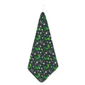 T-Rex And Dino Fossil Pattern Print Hand Towel