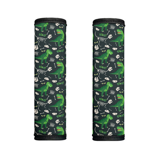 T-Rex And Dino Fossil Pattern Print Handle Covers