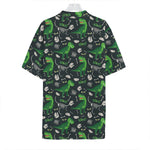 T-Rex And Dino Fossil Pattern Print Hawaiian Shirt