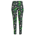 T-Rex And Dino Fossil Pattern Print High-Waisted Pocket Leggings