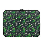T-Rex And Dino Fossil Pattern Print Laptop Sleeve