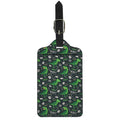 T-Rex And Dino Fossil Pattern Print Luggage Tag