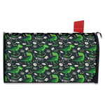 T-Rex And Dino Fossil Pattern Print Mailbox Cover