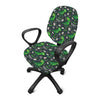 T-Rex And Dino Fossil Pattern Print Office Chair Cover