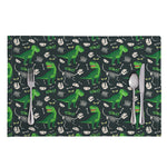 T-Rex And Dino Fossil Pattern Print Placemat