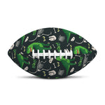 T-Rex And Dino Fossil Pattern Print Rugby Ball