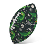 T-Rex And Dino Fossil Pattern Print Rugby Ball