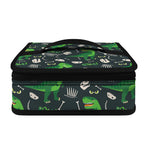 T-Rex And Dino Fossil Pattern Print Small Lunch Bag