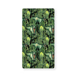 T-Rex Dinosaur And Jurassic Plants Print Baby Crib Sheet