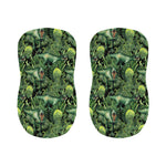 T-Rex Dinosaur And Jurassic Plants Print Bar Stool Covers