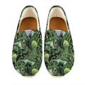 T-Rex Dinosaur And Jurassic Plants Print Casual Shoes
