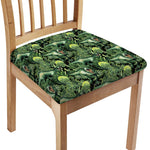 T-Rex Dinosaur And Jurassic Plants Print Chair Cushion Cover
