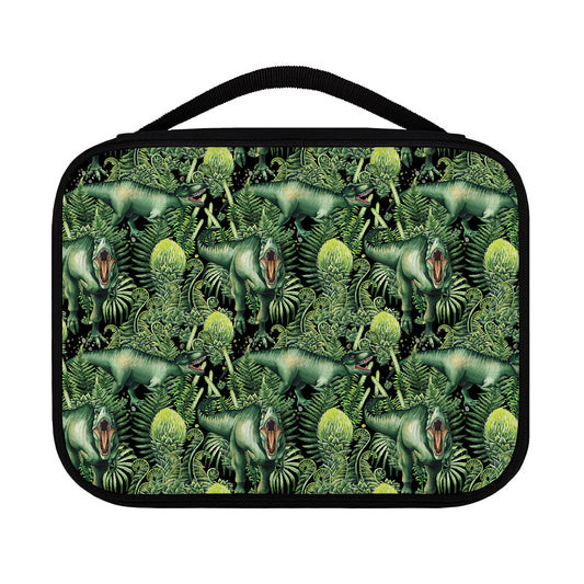 T-Rex Dinosaur And Jurassic Plants Print Classic Bible Case