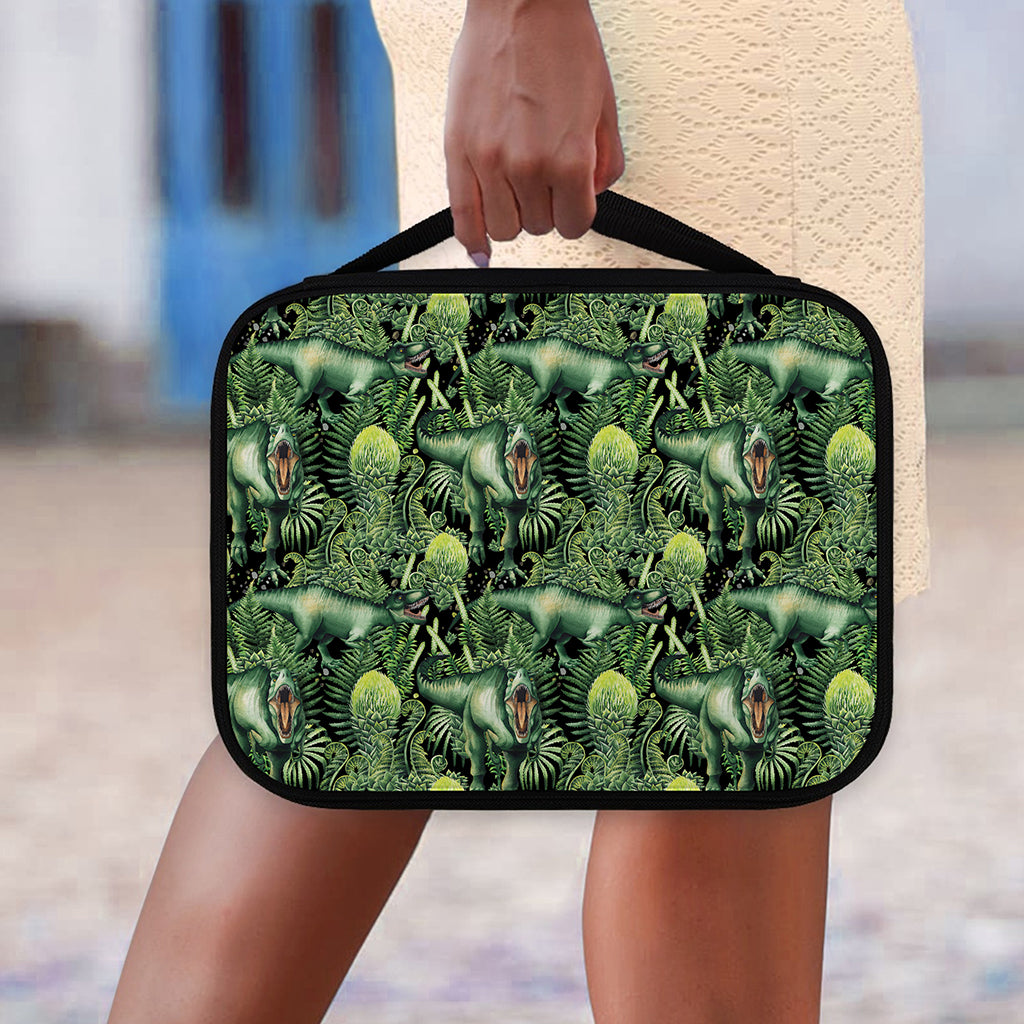 T-Rex Dinosaur And Jurassic Plants Print Classic Bible Case