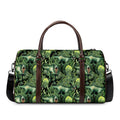 T-Rex Dinosaur And Jurassic Plants Print Duffel Bag
