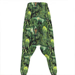 T-Rex Dinosaur And Jurassic Plants Print Hammer Pants