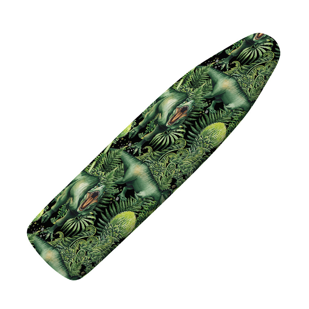T-Rex Dinosaur And Jurassic Plants Print Ironing Board Cover