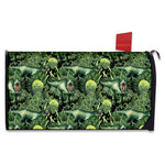 T-Rex Dinosaur And Jurassic Plants Print Mailbox Cover