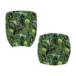 T-Rex Dinosaur And Jurassic Plants Print Office Chair Cover