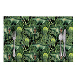 T-Rex Dinosaur And Jurassic Plants Print Placemat