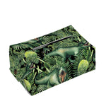 T-Rex Dinosaur And Jurassic Plants Print Rectangle Tissue Box Cover