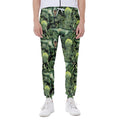 T-Rex Dinosaur And Jurassic Plants Print Joggers