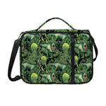 T-Rex Dinosaur And Jurassic Plants Print Shoulder Strap Bible Bag
