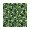 T-Rex Dinosaur And Jurassic Plants Print Silk Bandana