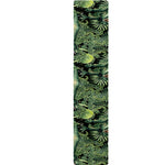 T-Rex Dinosaur And Jurassic Plants Print Table Runner