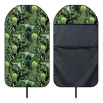 T-Rex Dinosaur And Jurassic Plants Print Waterproof Car Seat Cover