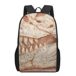 T-Rex Fossil Print 17 Inch Backpack