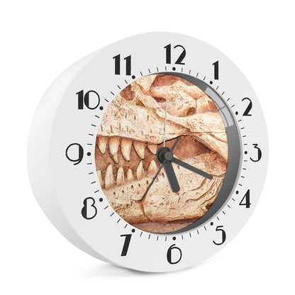 T-Rex Fossil Print Alarm Clock