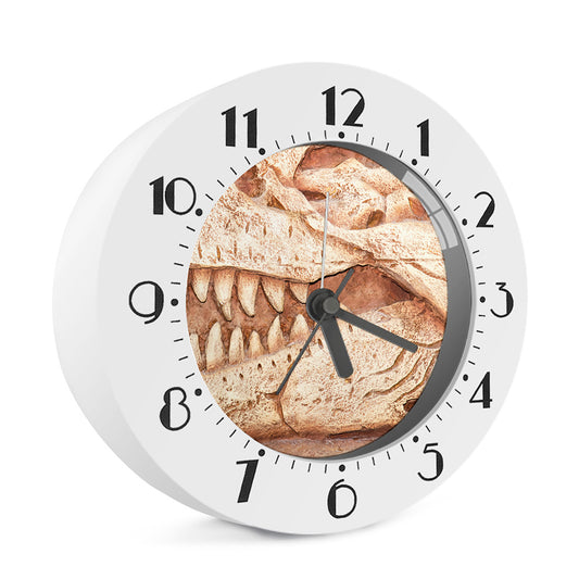 T-Rex Fossil Print Alarm Clock