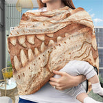 T-Rex Fossil Print Baby Seat Cover