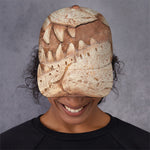 T-Rex Fossil Print Baseball Cap