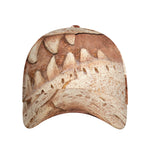 T-Rex Fossil Print Baseball Cap