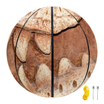 T-Rex Fossil Print Basketball