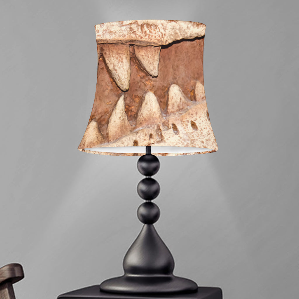 T-Rex Fossil Print Bell Lamp Shade