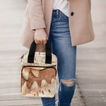 T-Rex Fossil Print Bible Tote Bag