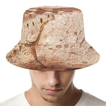 T-Rex Fossil Print Bucket Hat