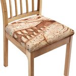 T-Rex Fossil Print Chair Cushion Cover