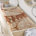 T-Rex Fossil Print Changing Pad Cover