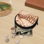 T-Rex Fossil Print Coin Purse