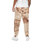 T-Rex Fossil Print Cotton Pants