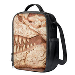 T-Rex Fossil Print Crossbody Lunch Bag