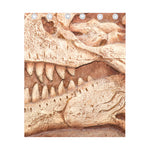 T-Rex Fossil Print Curtain