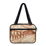 T-Rex Fossil Print Double Strap Bible Bag