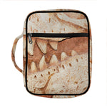 T-Rex Fossil Print Front Pocket Bible Bag